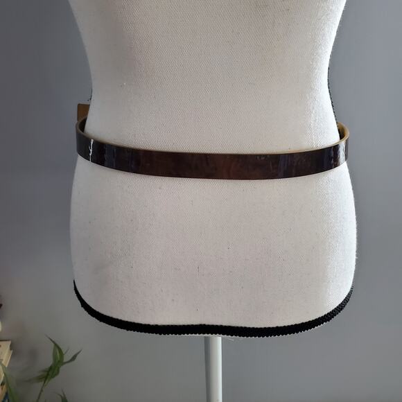 Vintage Brown Marble Belt - Picture 2 of 7